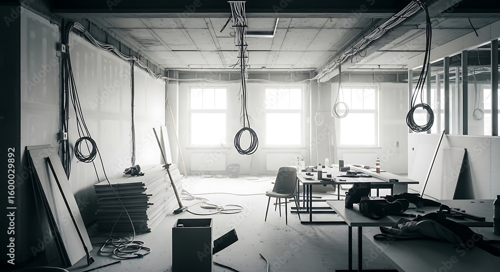 Building projects and minor works — fit-out, refurbishment, M&E upgrades